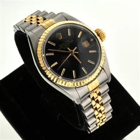 rolex oyster perpetual black face